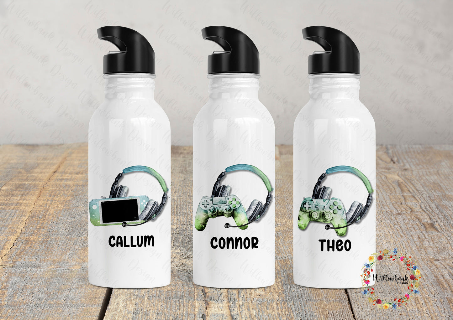 Personalised Gaming Water Bottle