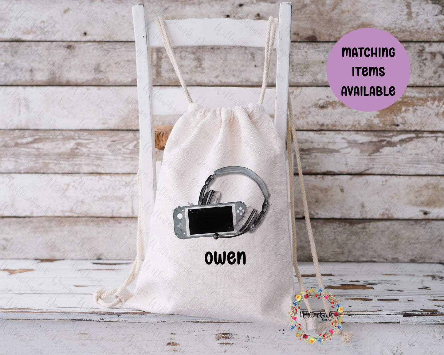 Personalised Gaming Bag