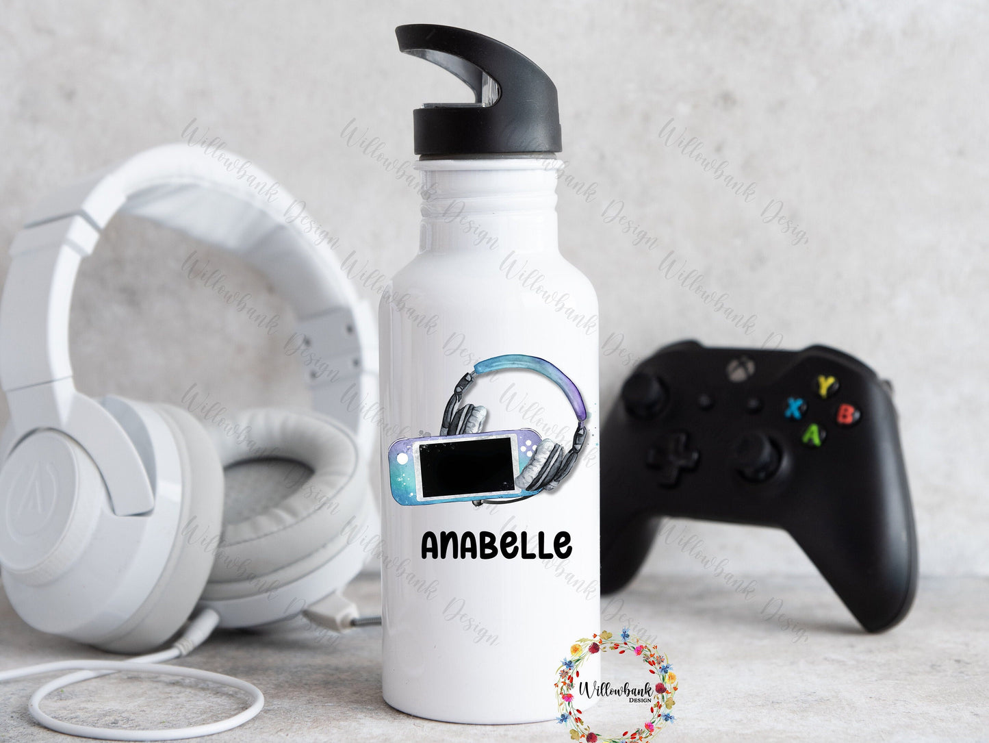 Personalised Gaming Water Bottle