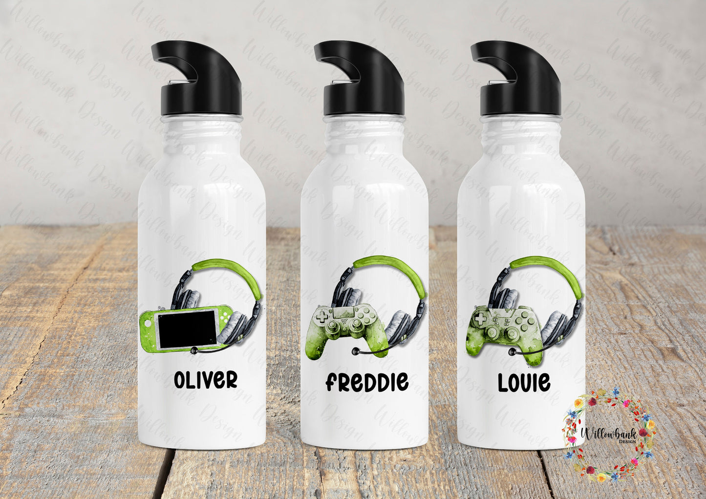 Personalised Gaming Water Bottle