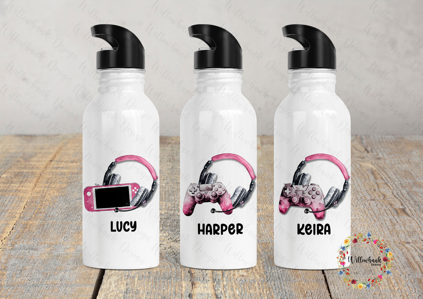 Personalised Gaming Water Bottle