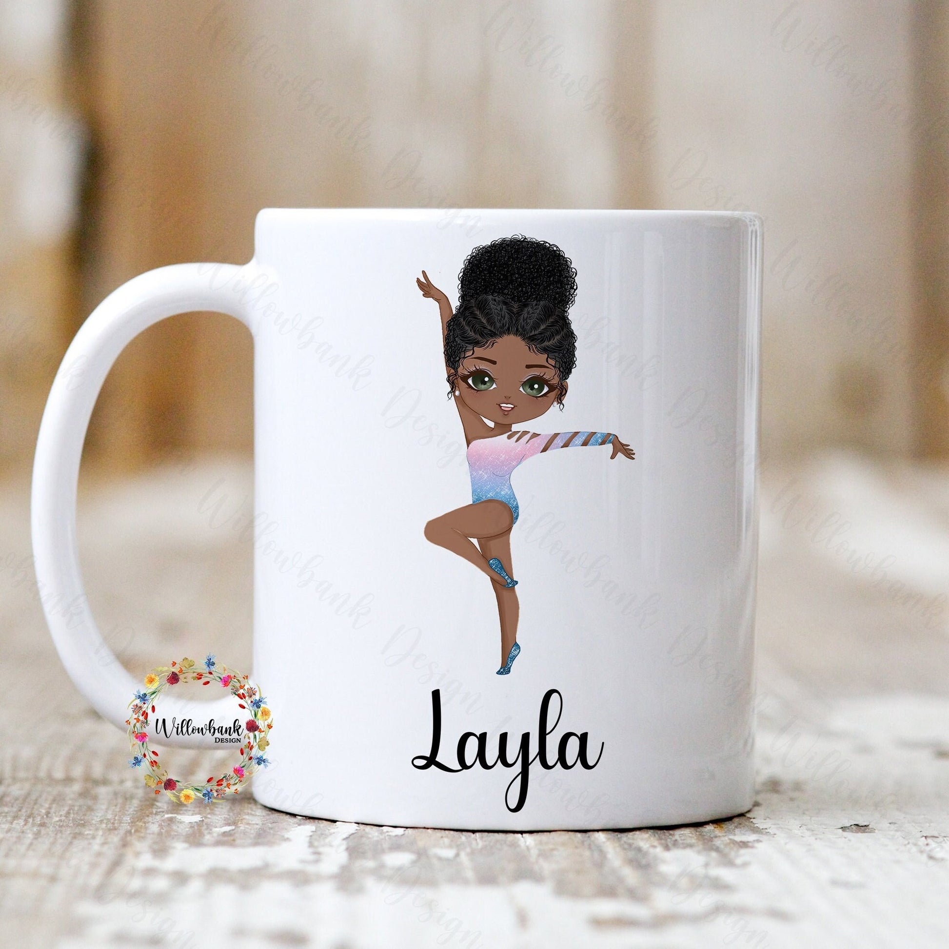 Personalised Gymnastics 11oz Mug