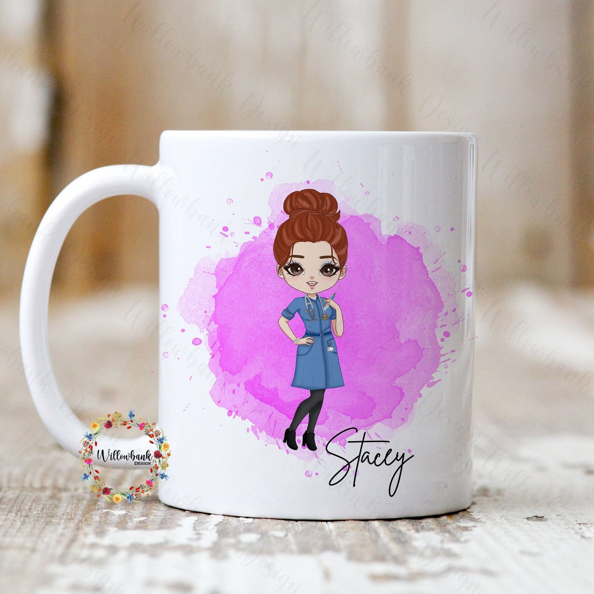 Personalised Nurse 11oz Mug