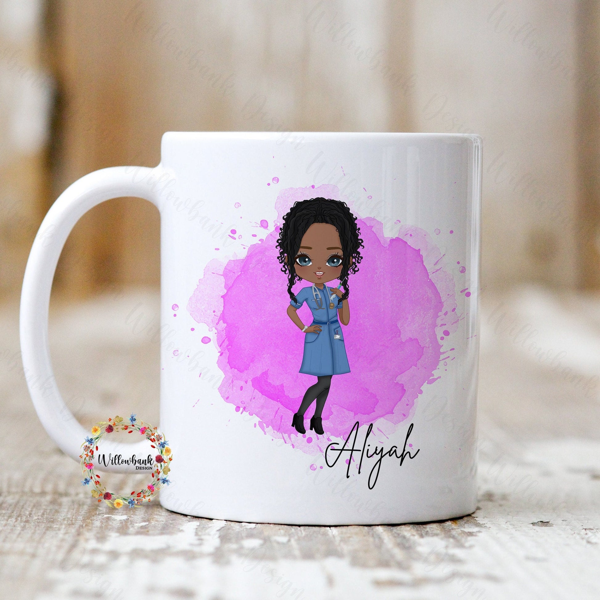 Personalised Nurse 11oz Mug