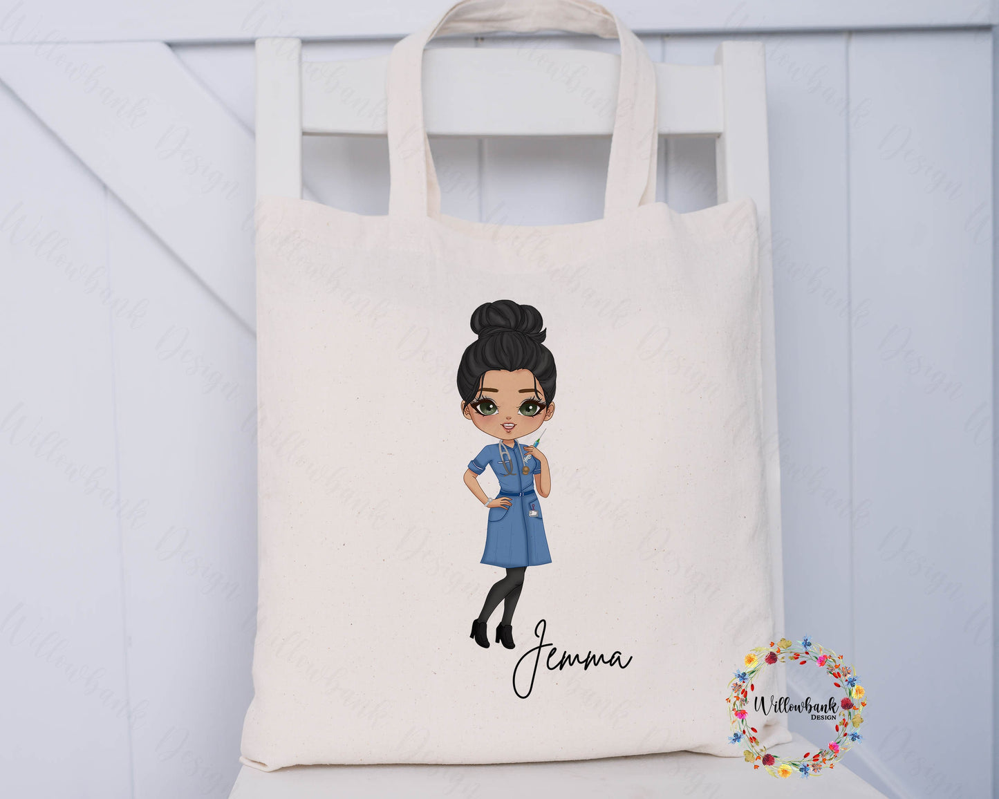 Personalised Nurse Tote Bag