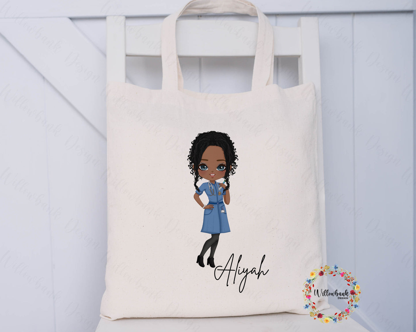 Personalised Nurse Tote Bag