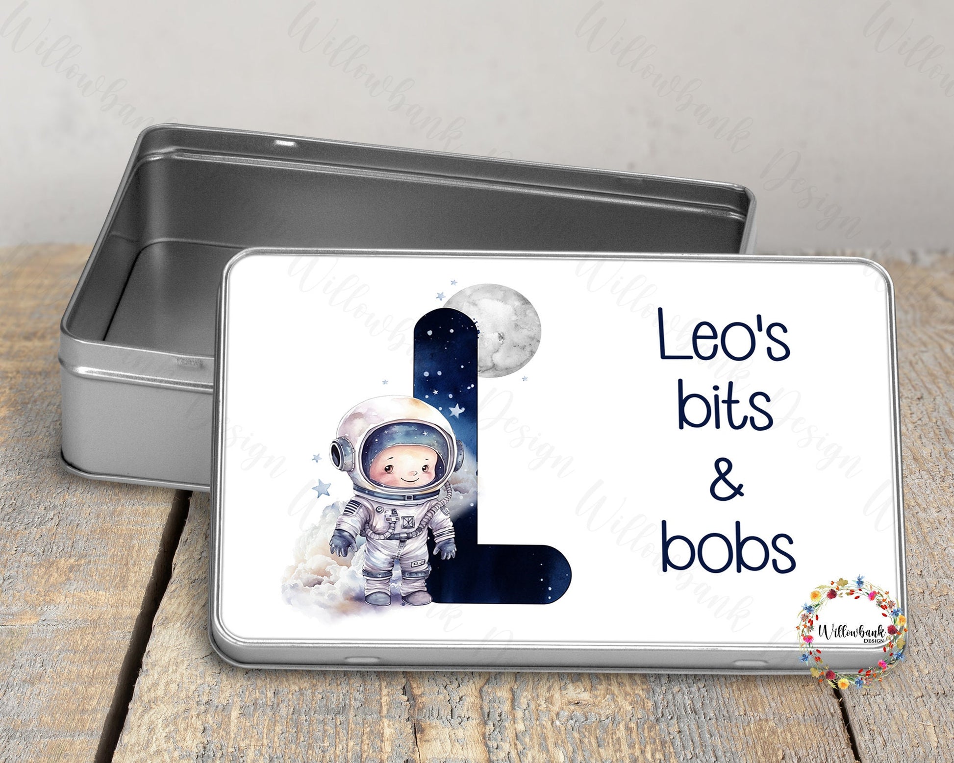 Personalised Astronaut Tin