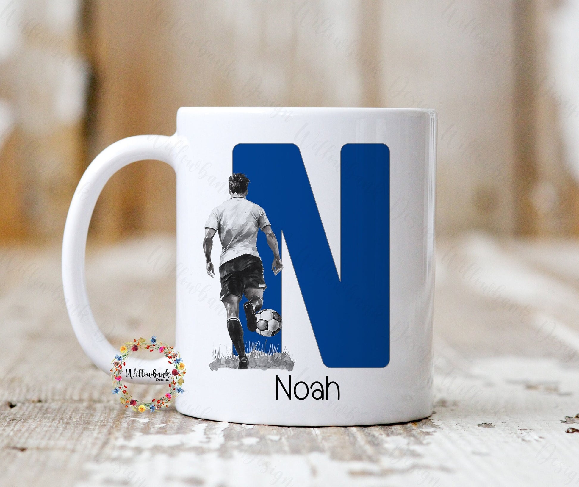 Personalised Football Mug