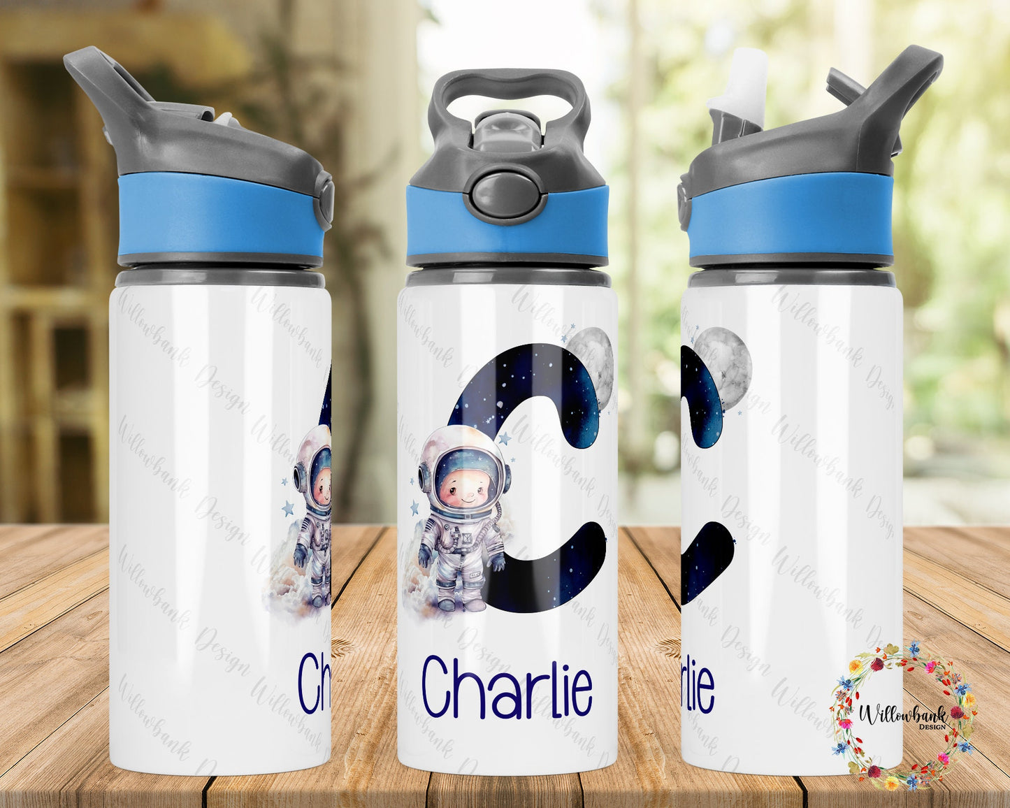 Personalised Astronaut Water Bottle