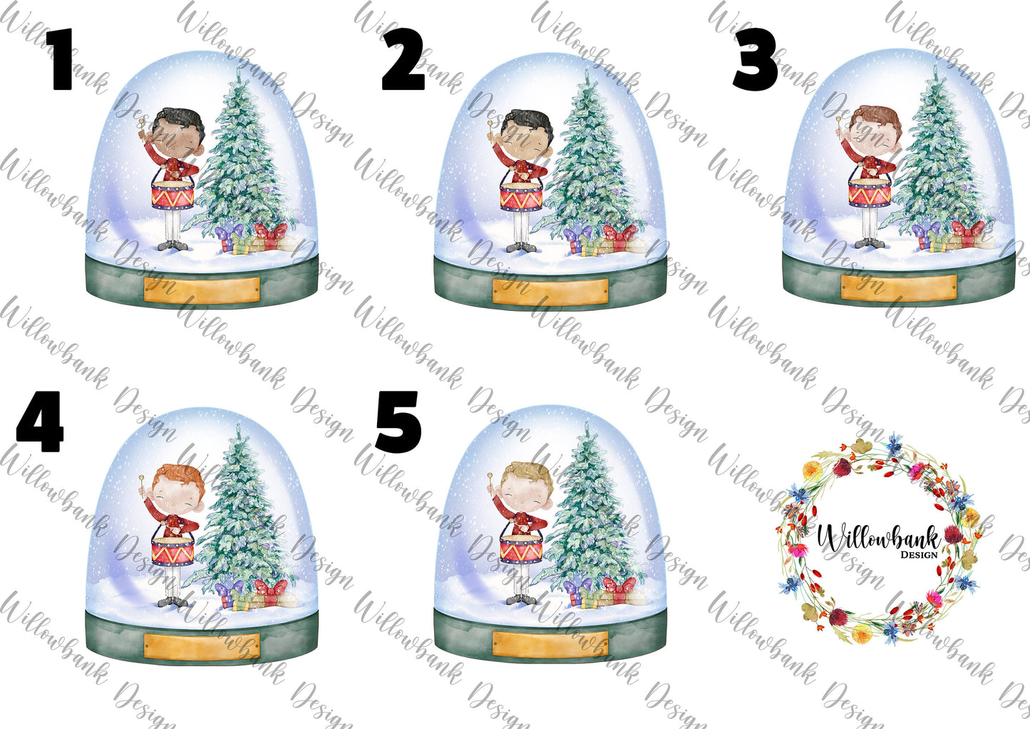 Personalised Christmas Drummer Boy 11oz Mug