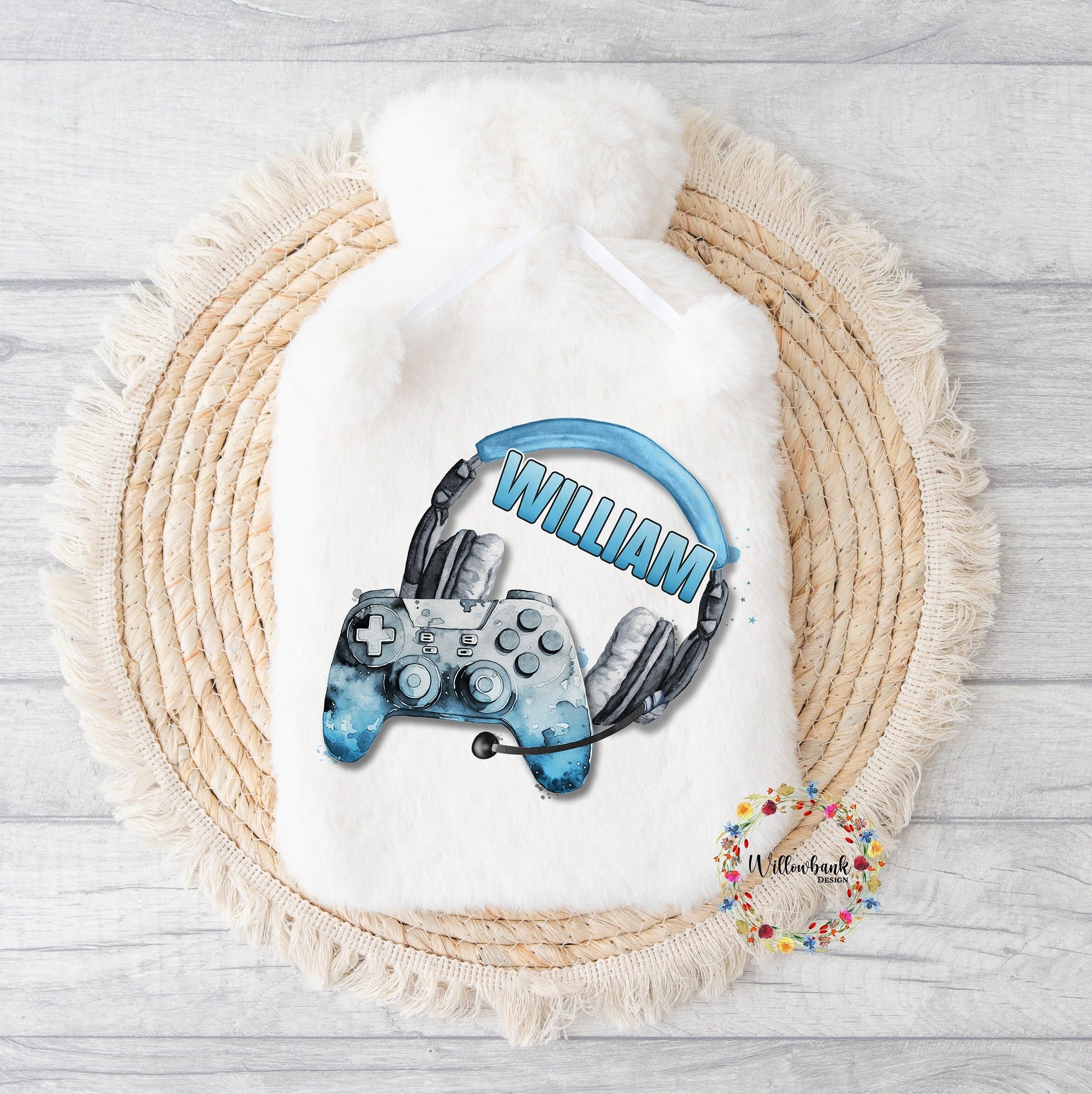 Personalised Gamer Hot Water Bottle