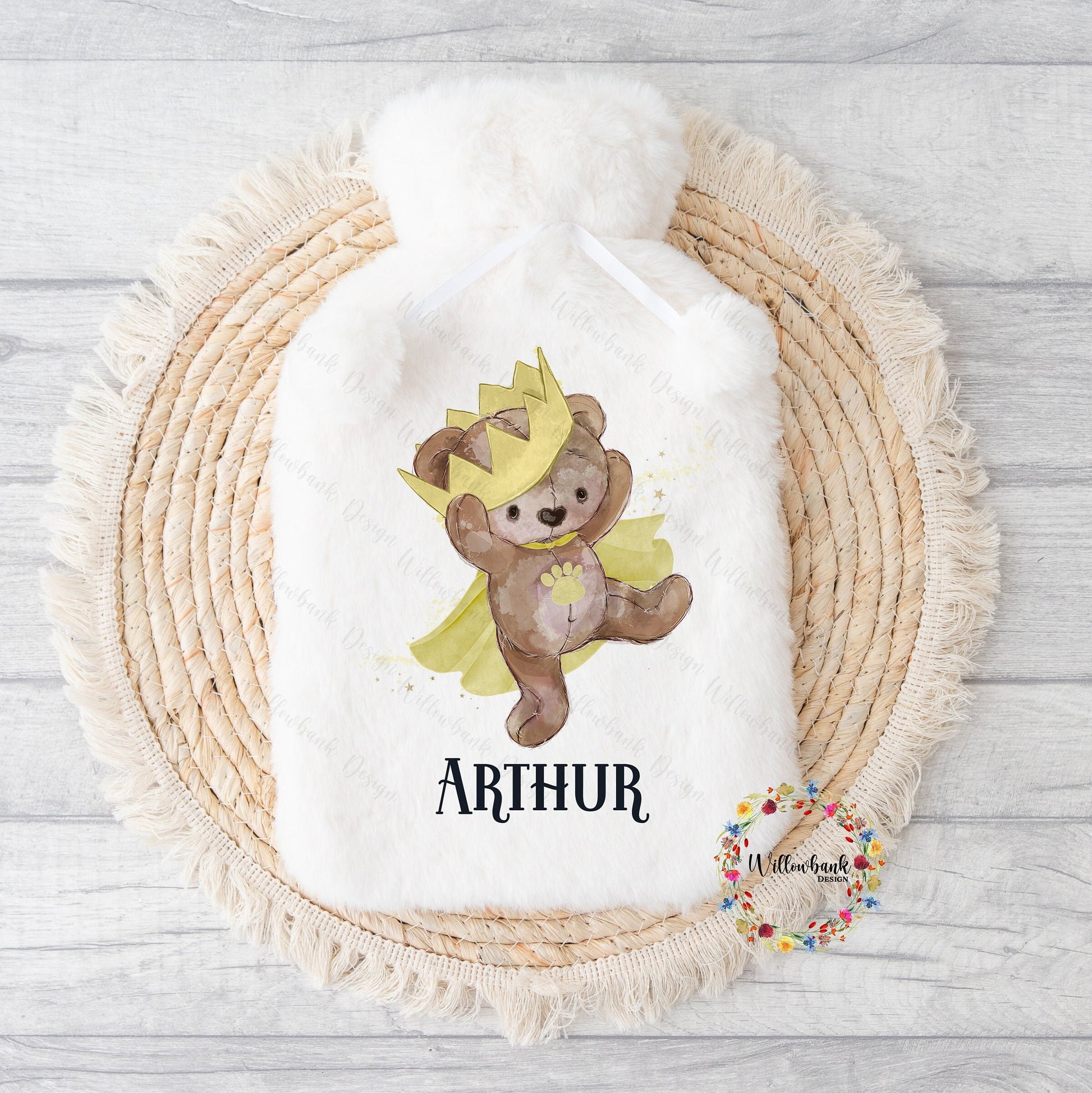 Personalised Hot Water Bottle