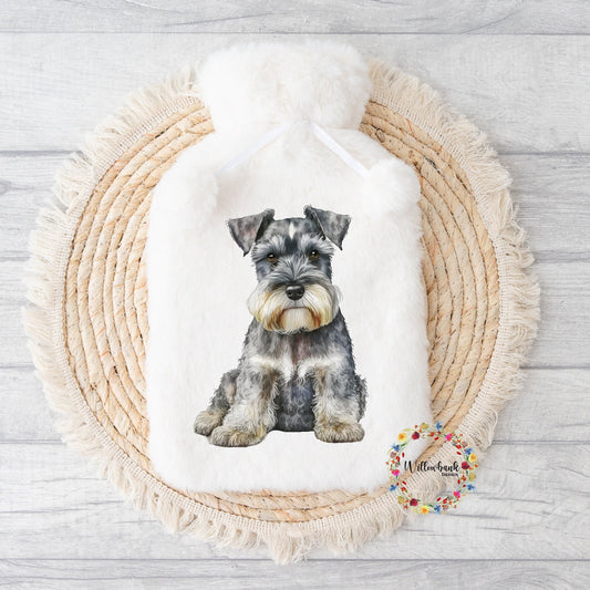 Miniature Schnauzer Hot Water Bottle