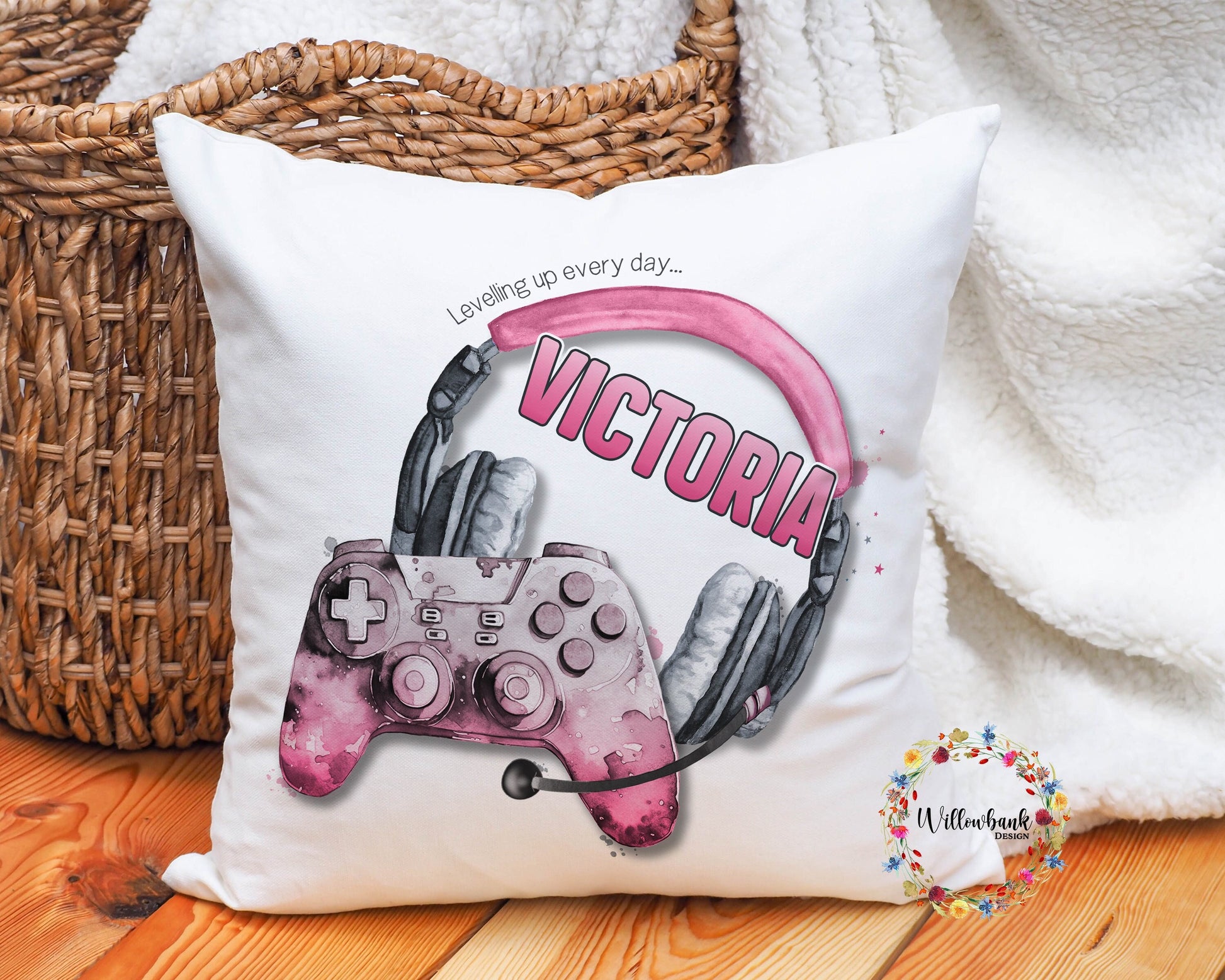 Personalised Gamer Cushion