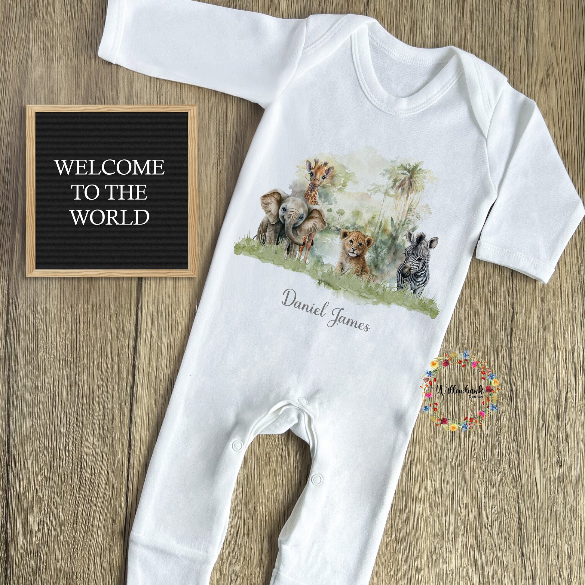 Safari Baby Vest