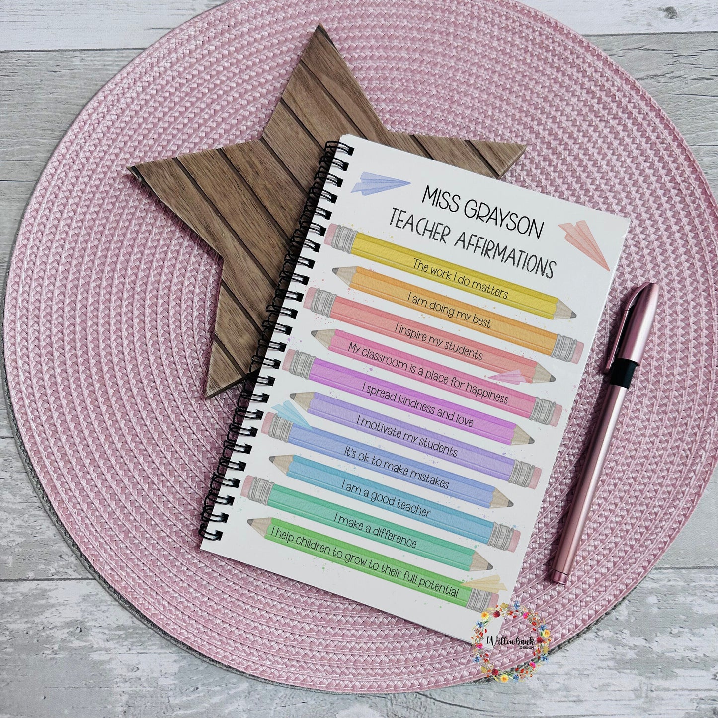 Teacher Affirmations A5 Spira