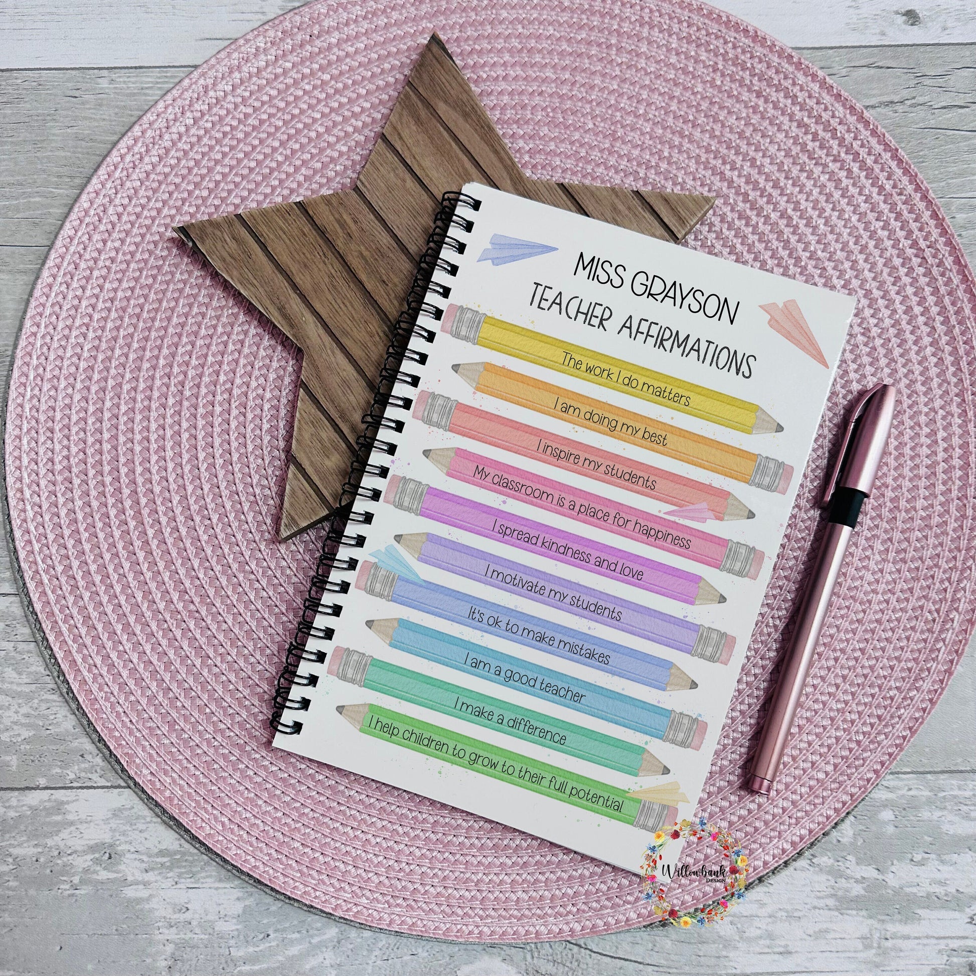 Teacher Affirmations A5 Spira