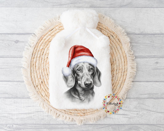 Dachshund Sausage Dog Hot Water Bottle