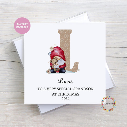 Santa Claus Gonk Christmas Card