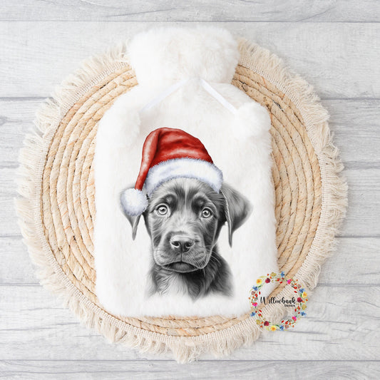 Personalised Labrador Hot Water Bottle