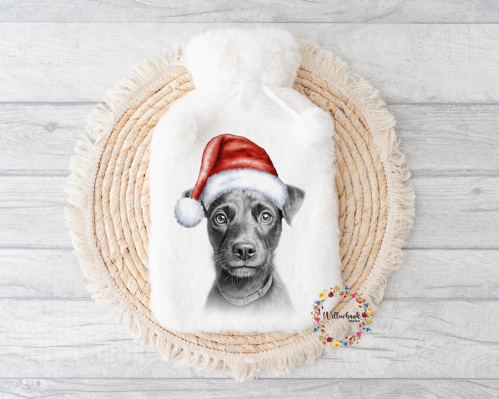 Patterdale Terrier Hot Water Bottle