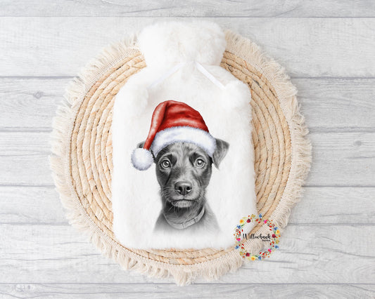 Patterdale Terrier Hot Water Bottle