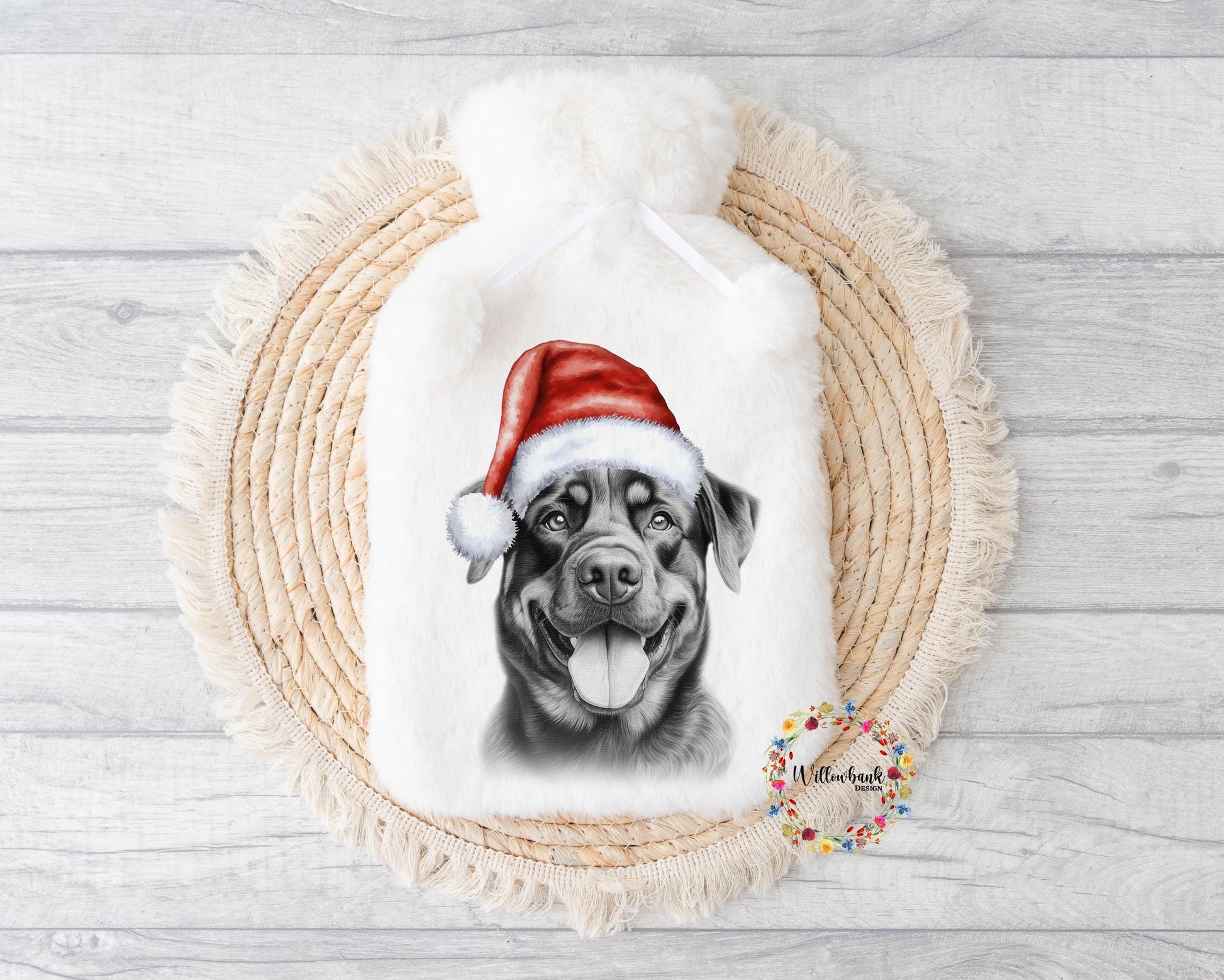 Rottweiler Hot Water Bottle