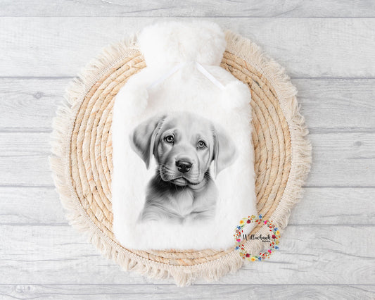 Yellow Labrador Hot Water Bottle