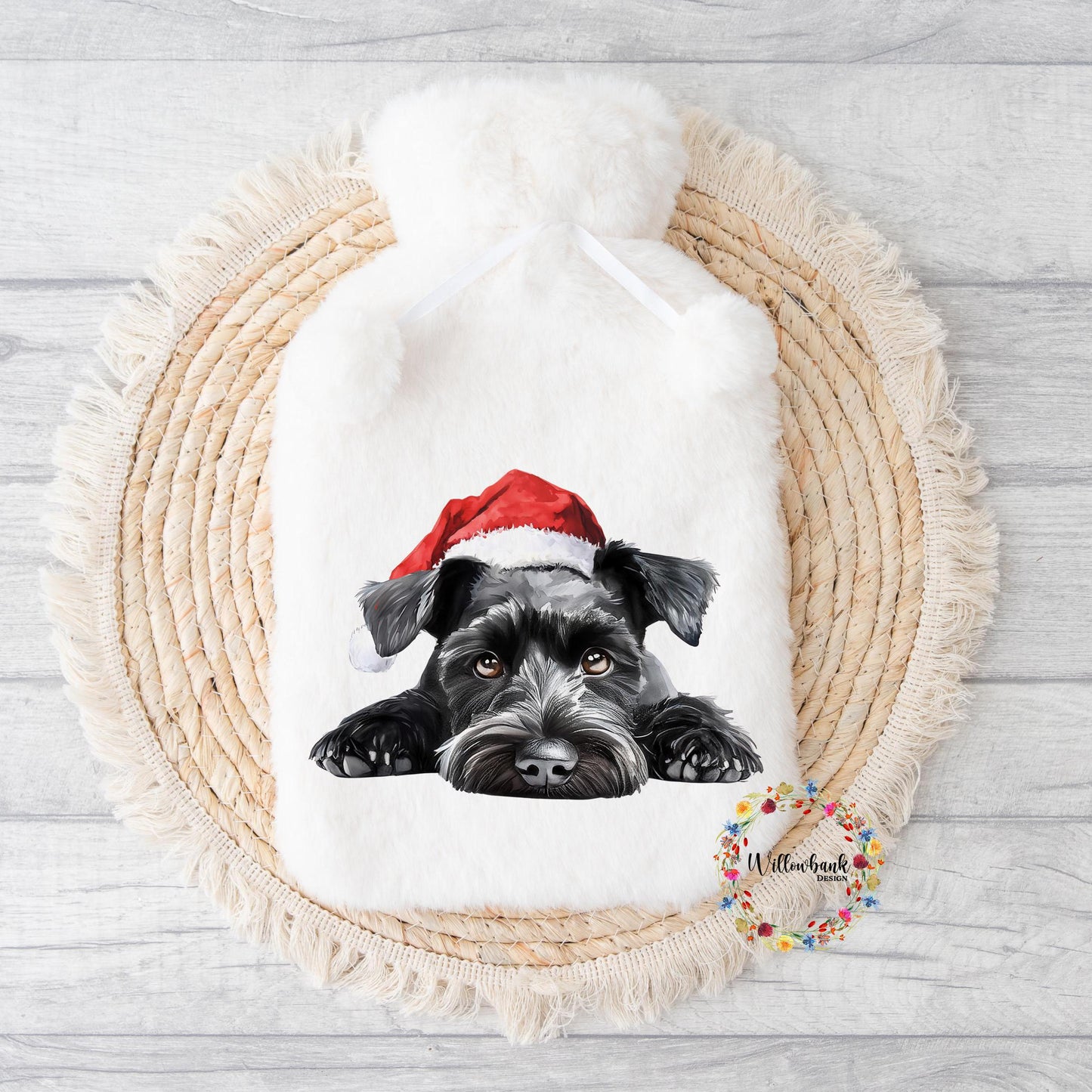 Miniature Schnauzer Hot Water Bottle