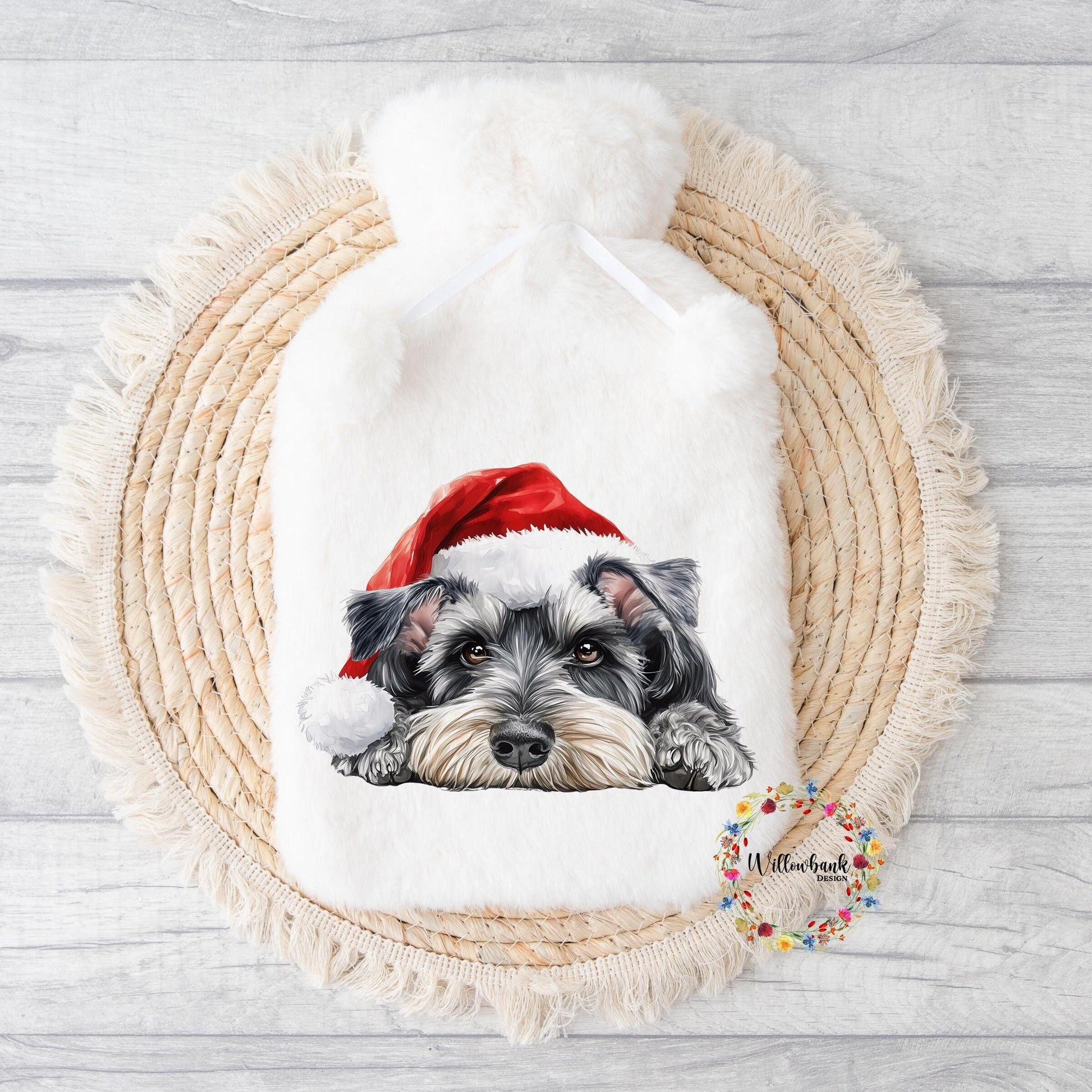 Miniature Schnauzer Hot Water Bottle