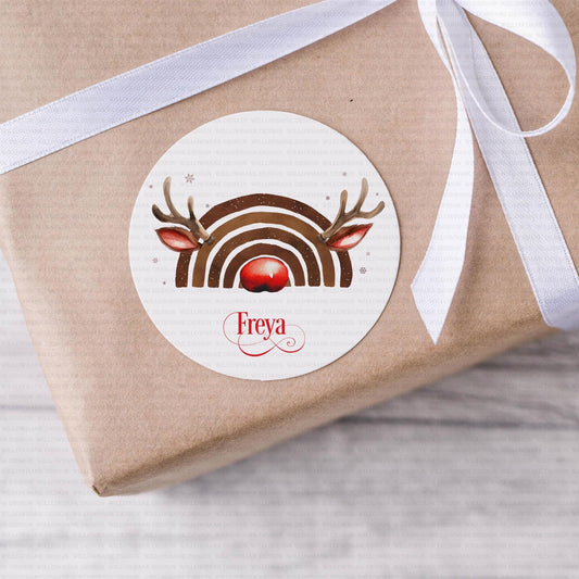 24 Personalised Christmas Gift Labels
