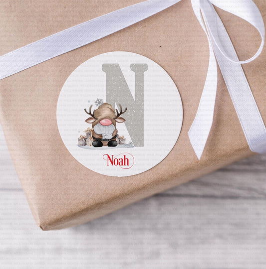 24 Personalised Christmas Gift Labels