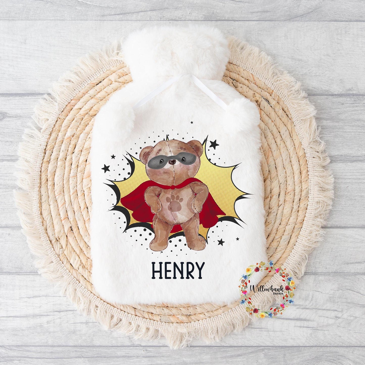 Personalised Hot Water Bottle