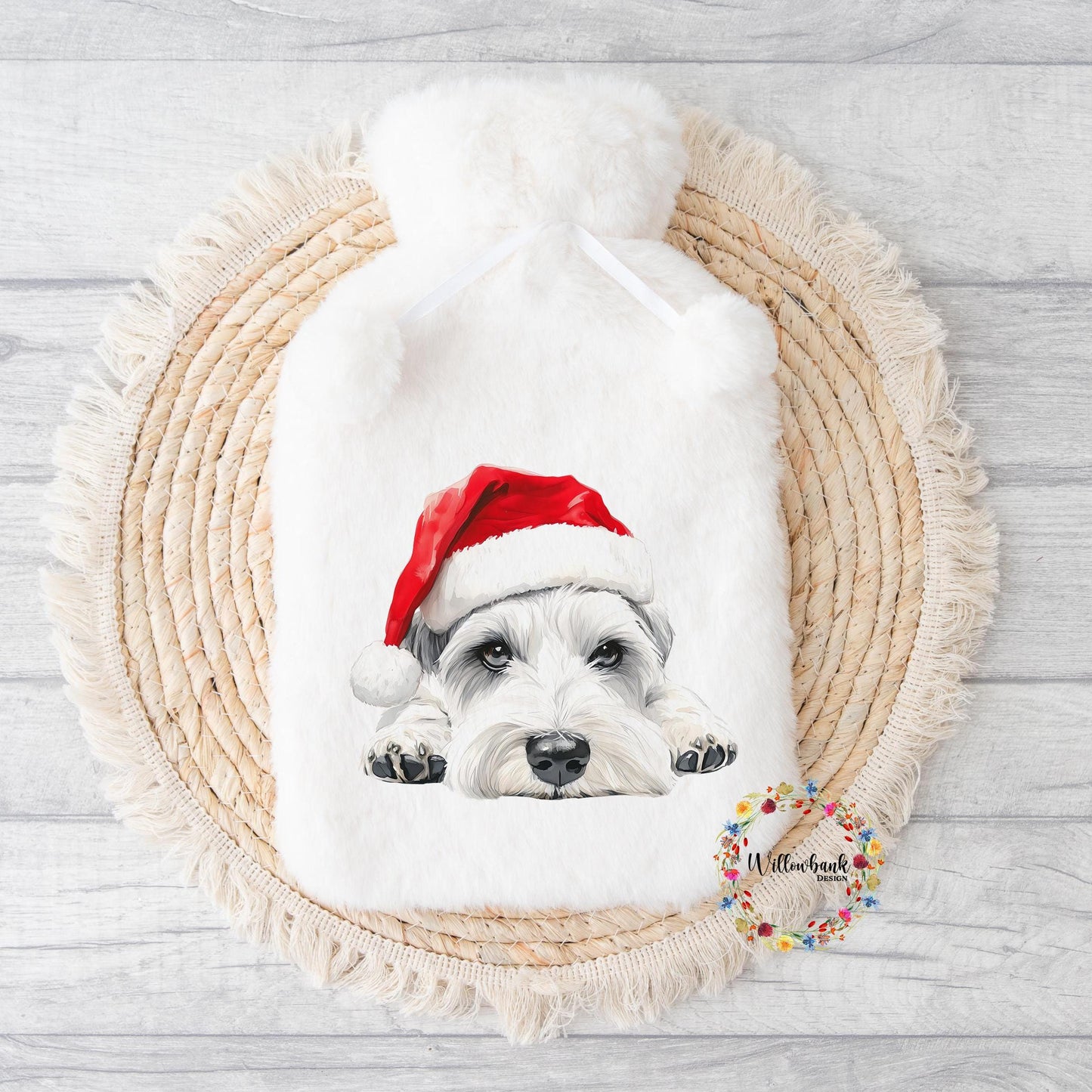 Miniature Schnauzer Hot Water Bottle