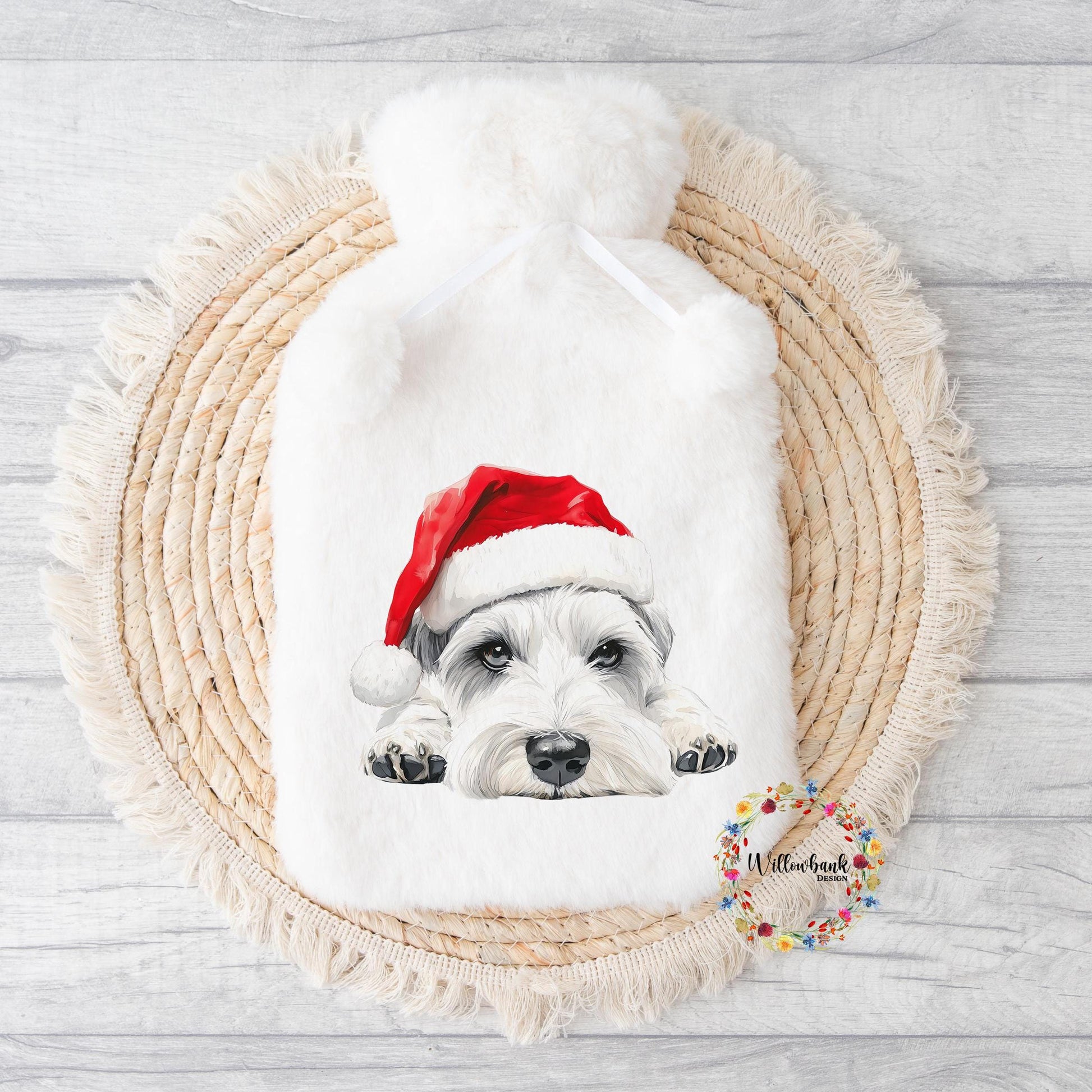 Miniature Schnauzer Hot Water Bottle