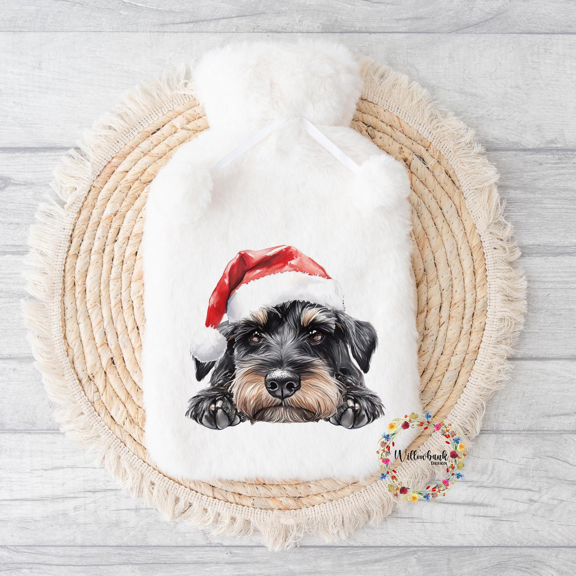 Miniature Schnauzer Hot Water Bottle