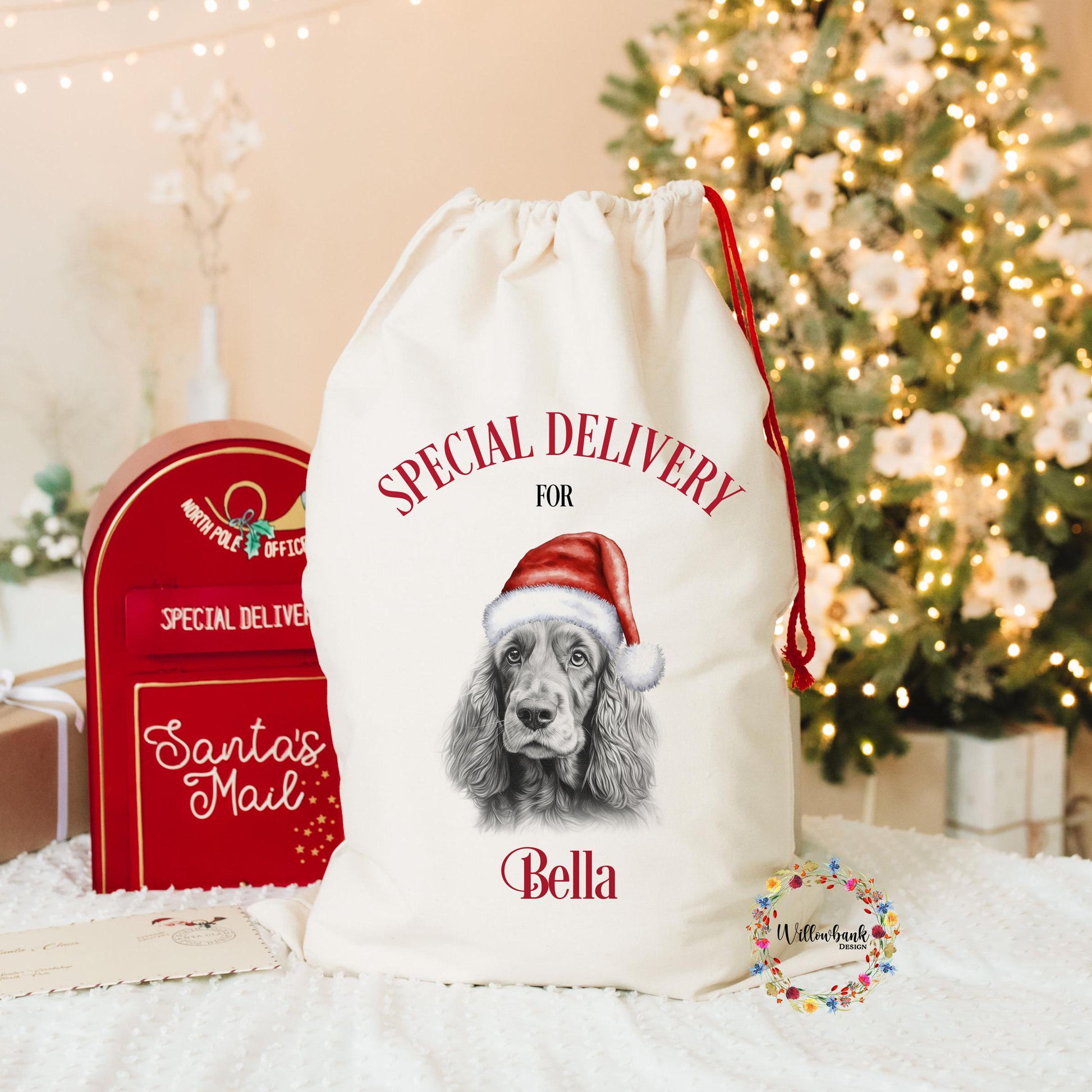 Cocker Spaniel Christmas Sack