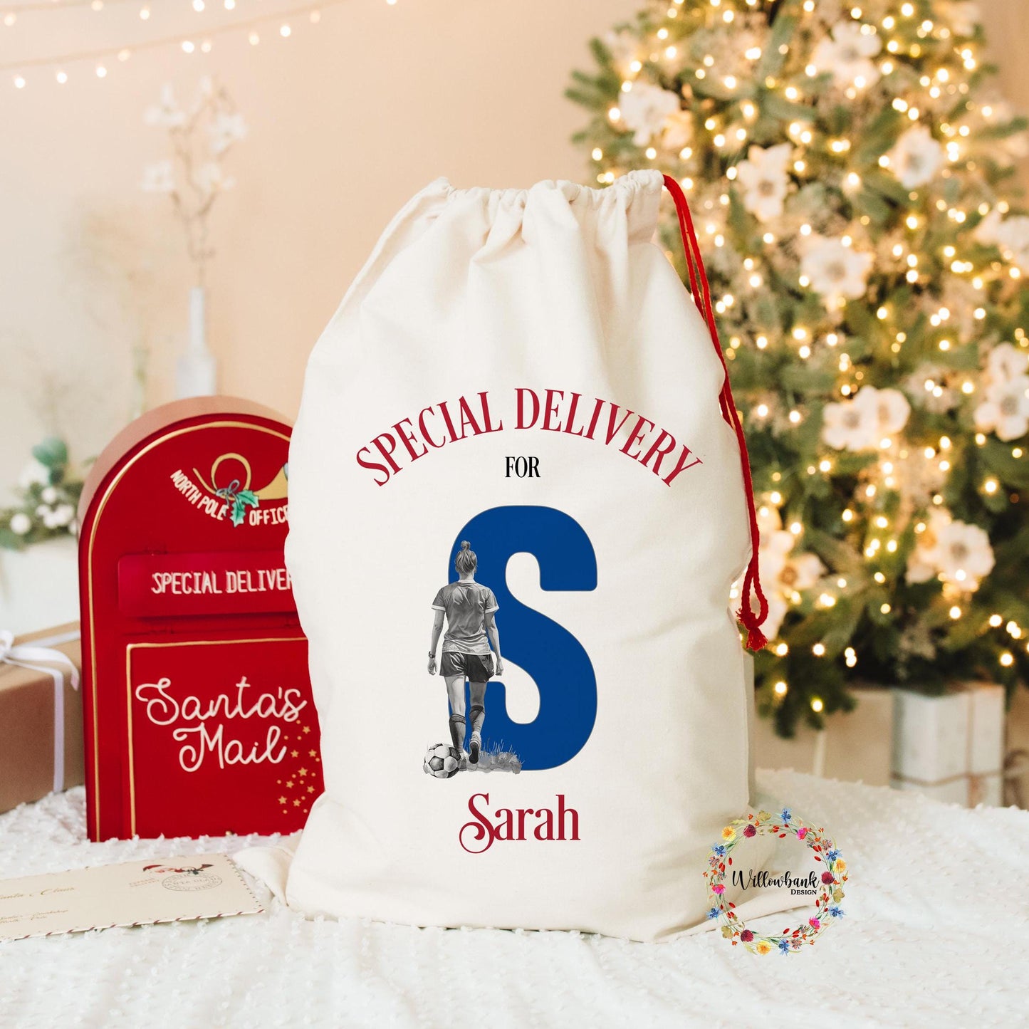 Football Christmas Sack
