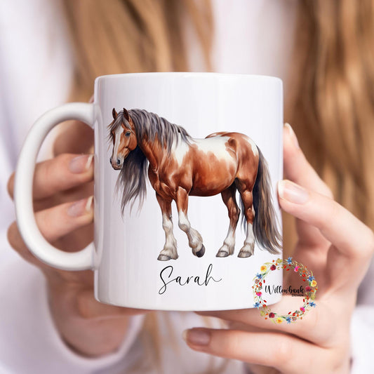 Personalised Horse Lover 11oz Mug l Work Mug l Horse Riding Mug