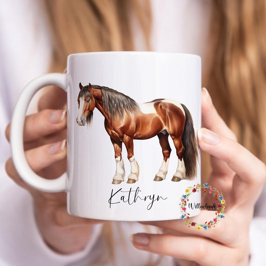 Personalised Horse Lover 11oz Mug l Work Mug l Horse Riding Mug