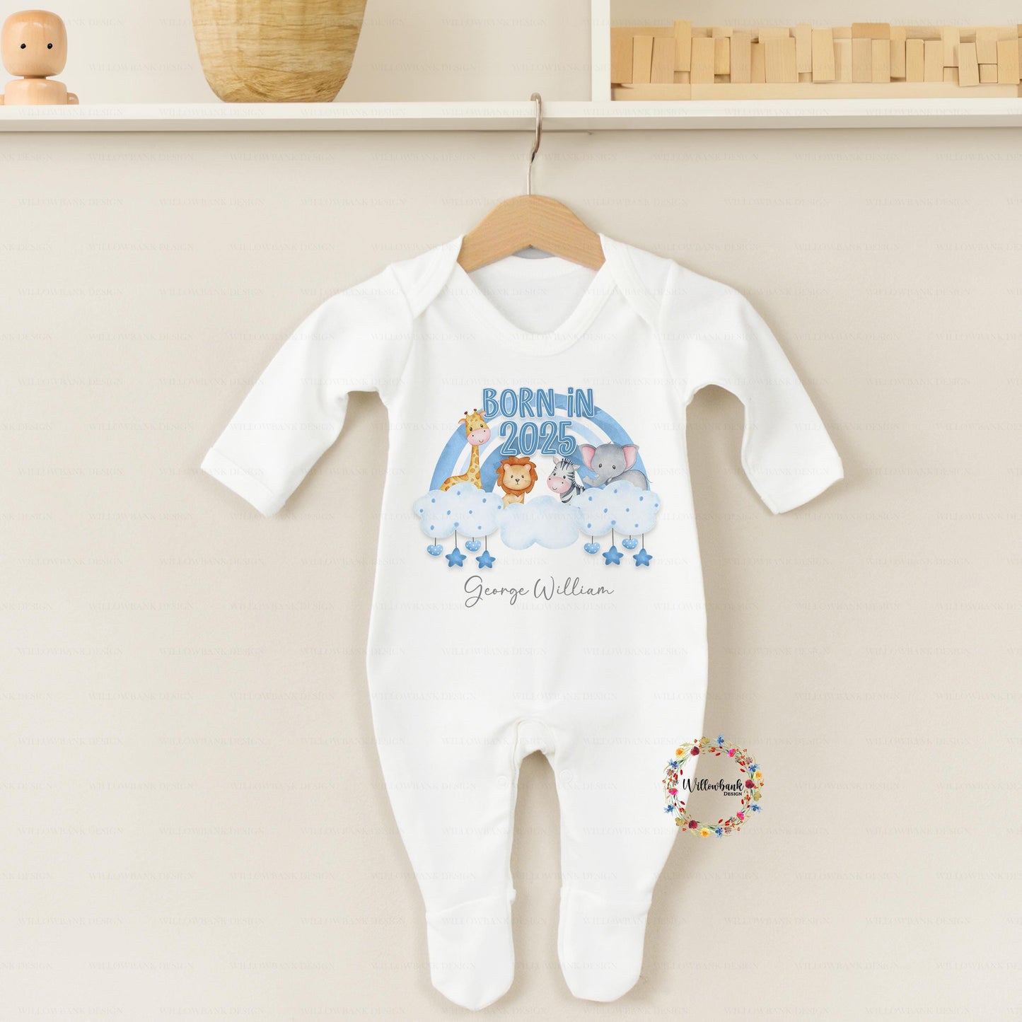 Personalised Born In 2025 Baby Bodysuit l Baby Girl Vest l New Baby Gift l Babygrow l Unisex l Neutral l Baby Boy l Welcome To The World