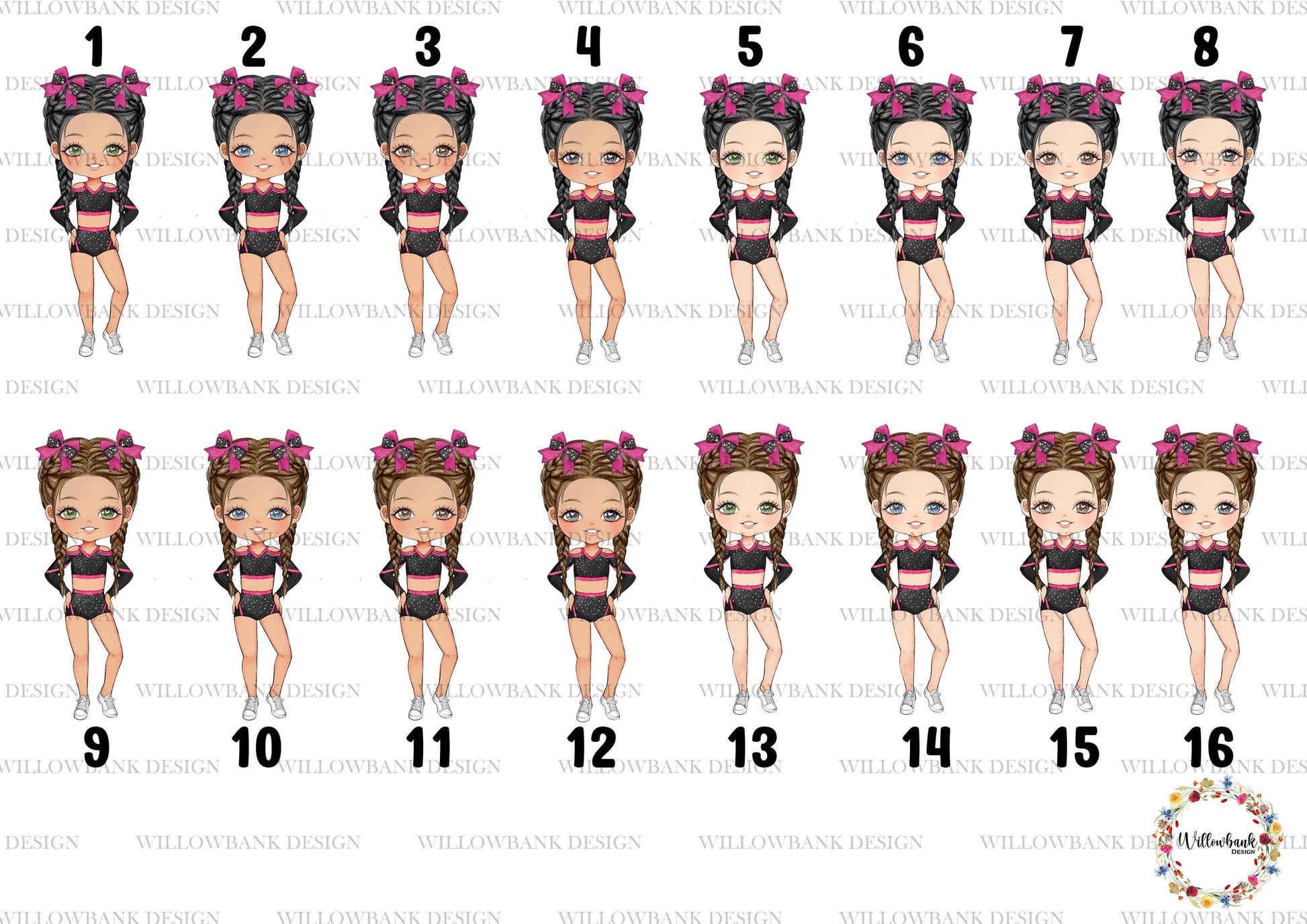 Cheerleader Wrapping Paper l Personalised Custom Gift Wrap