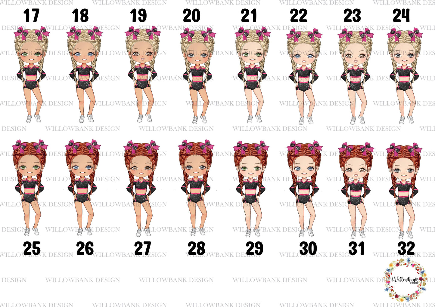 Cheerleader Wrapping Paper l Personalised Custom Gift Wrap