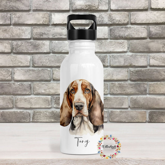 Basset Hound Water Bottle