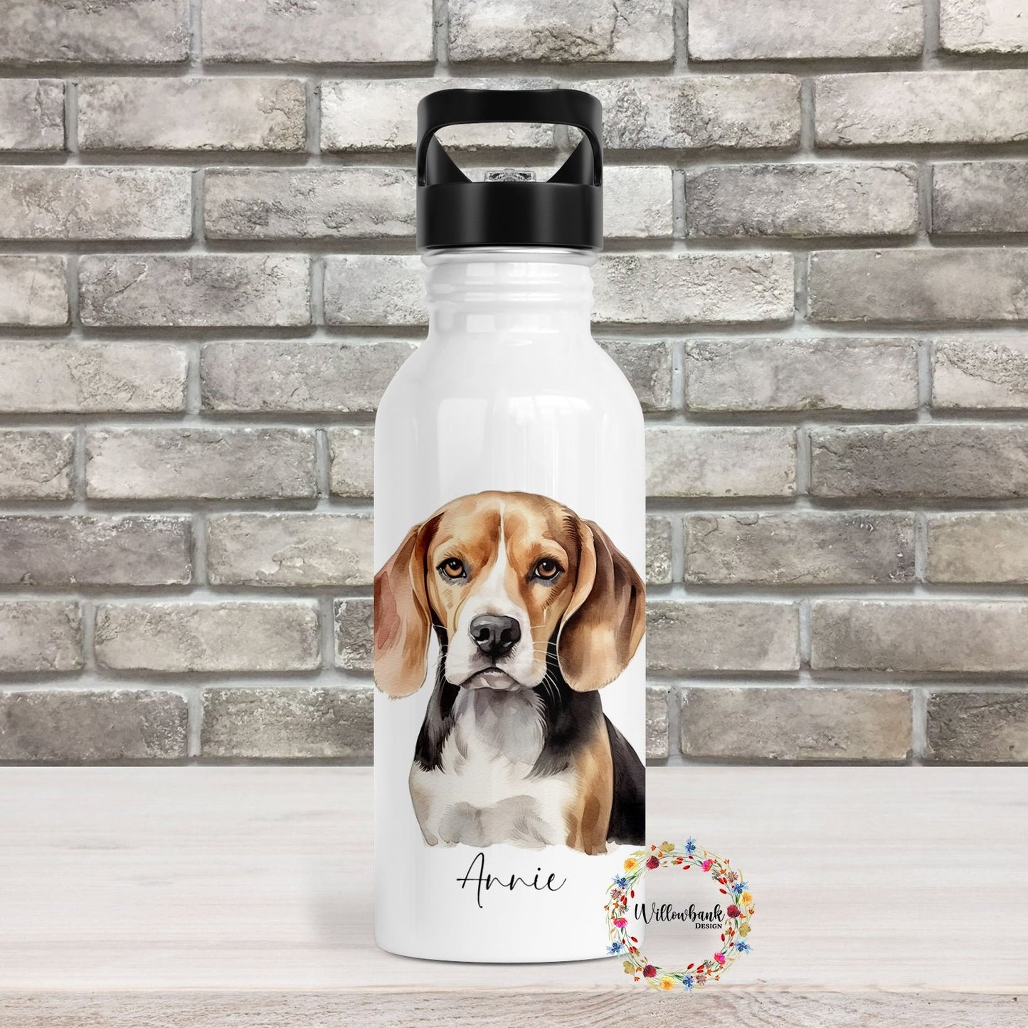 Beagle Water Bottle