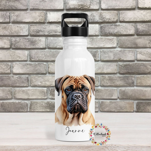 Bullmastiff Water Bottle