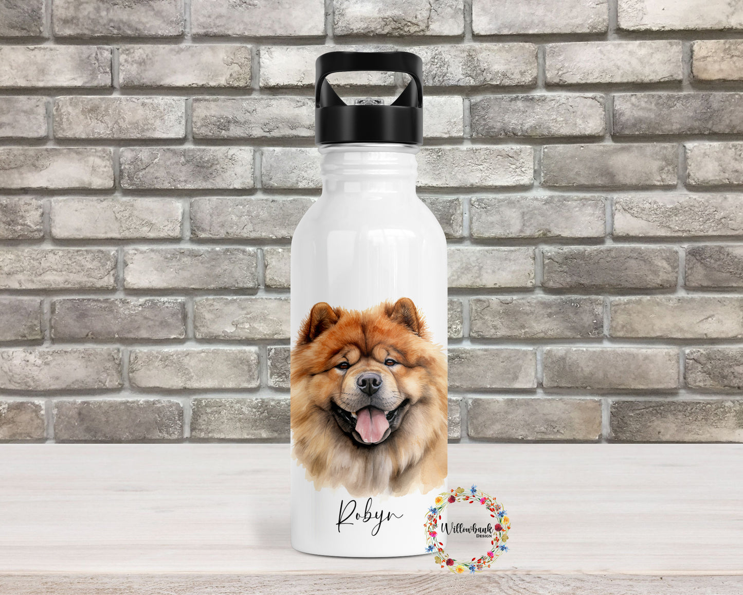 Chow Chow Water Bottle