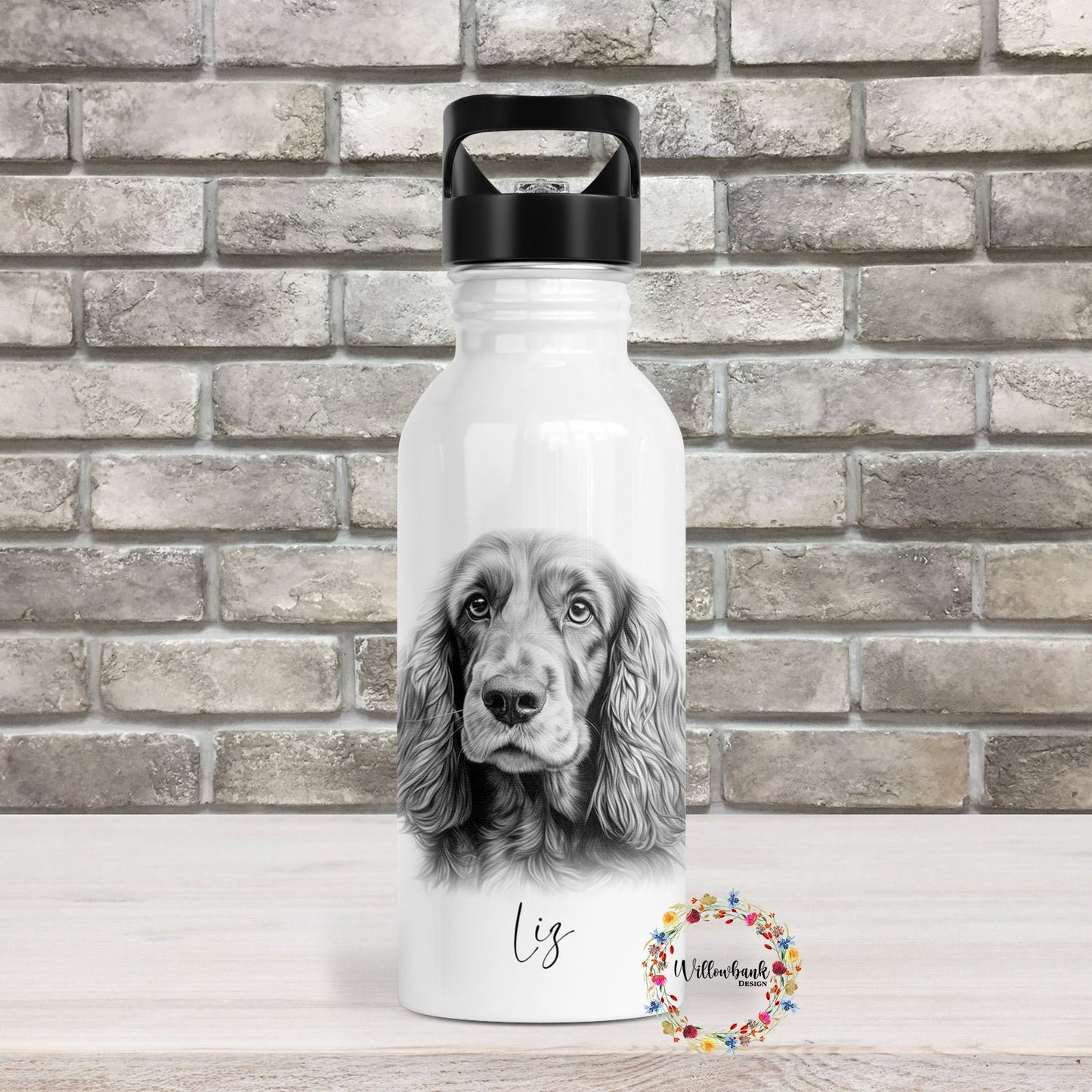 Cocker Spaniel Water Bottle