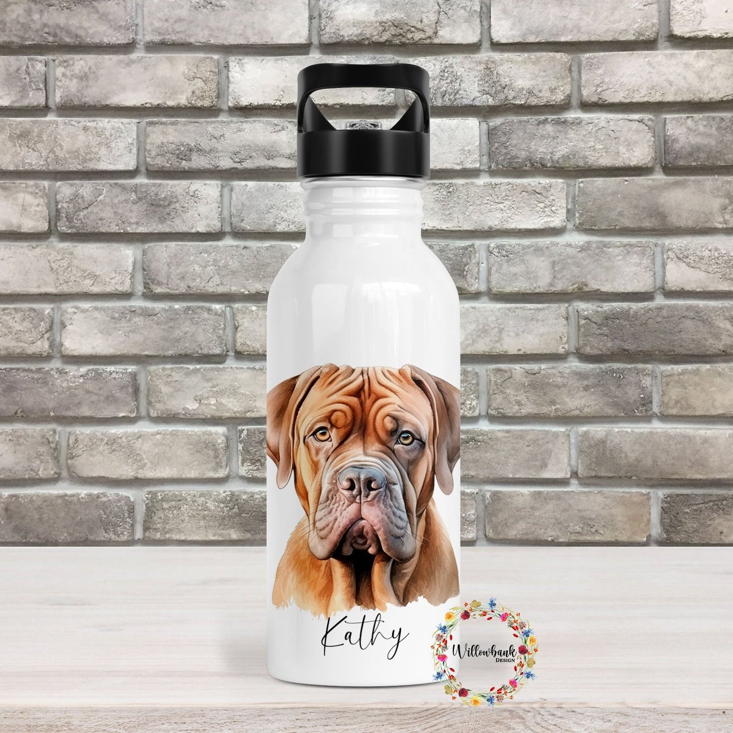 Dogue de Bordeaux Water Bottle