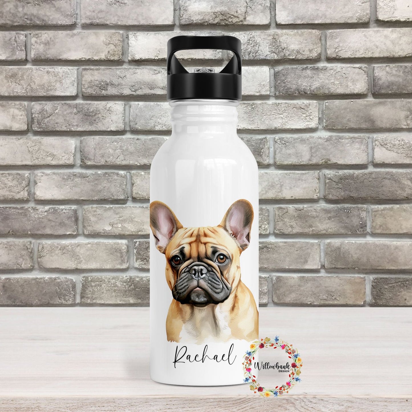 French Bulldog Water Bottle